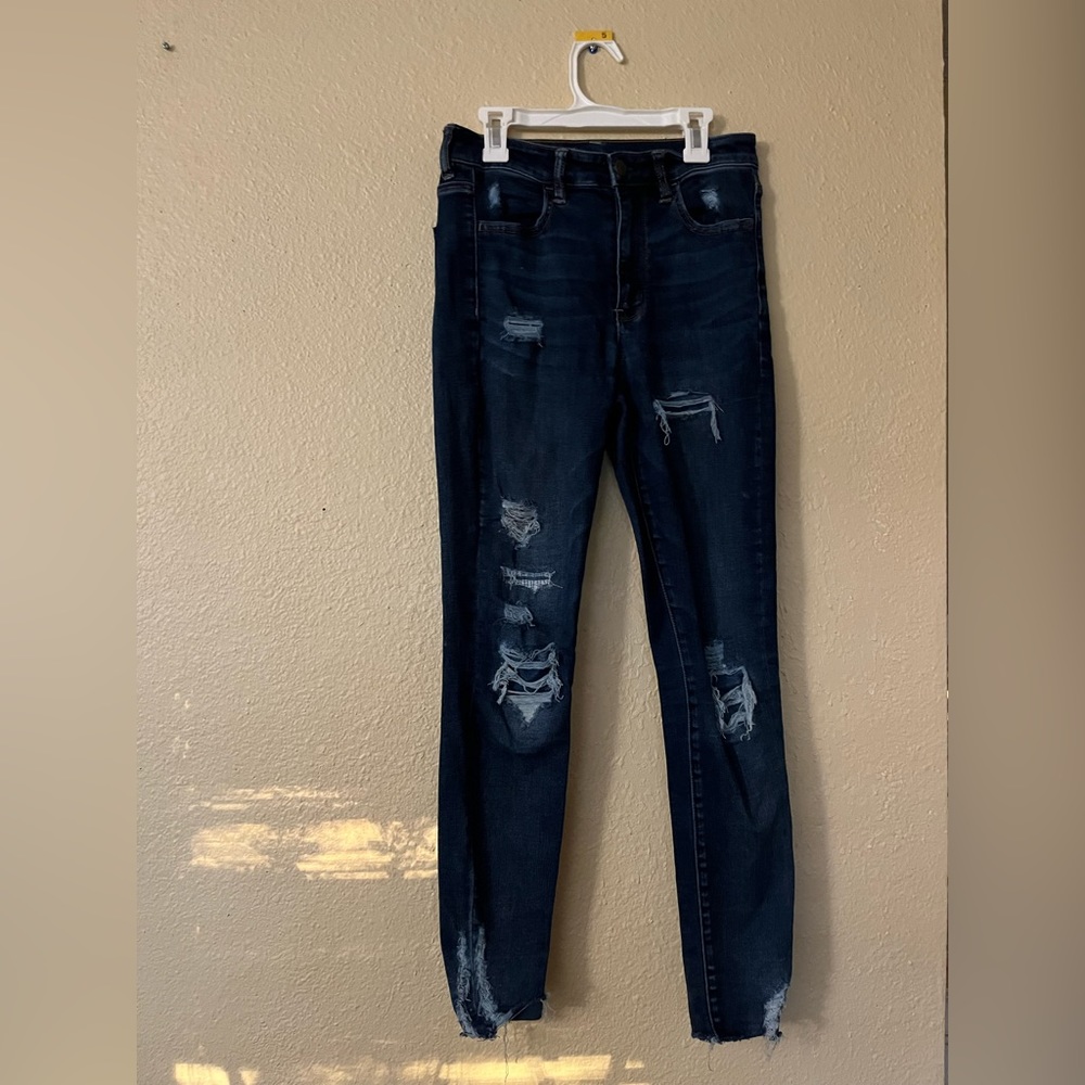 Dark wash jeans